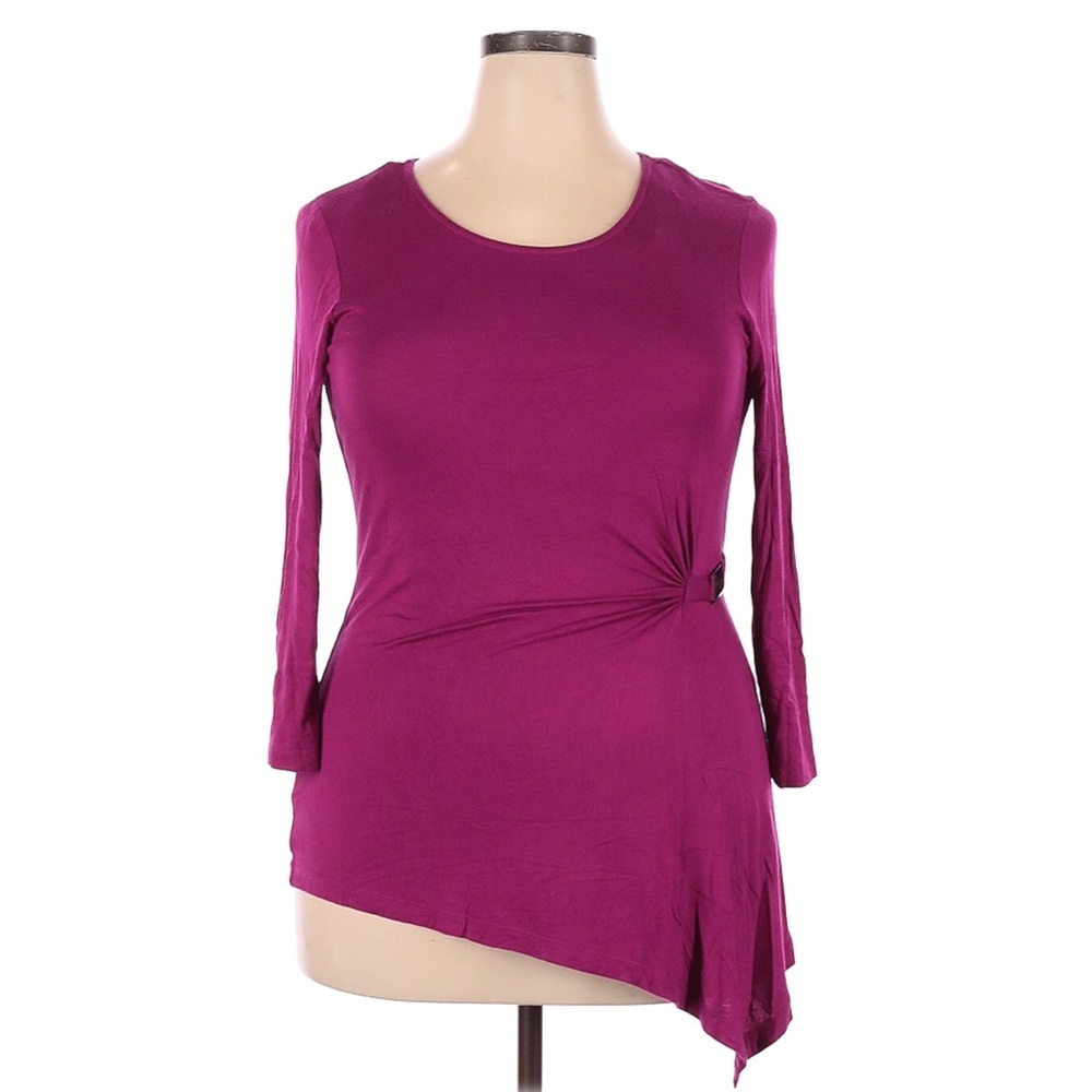 Investments Asymmetrical Hemline Top